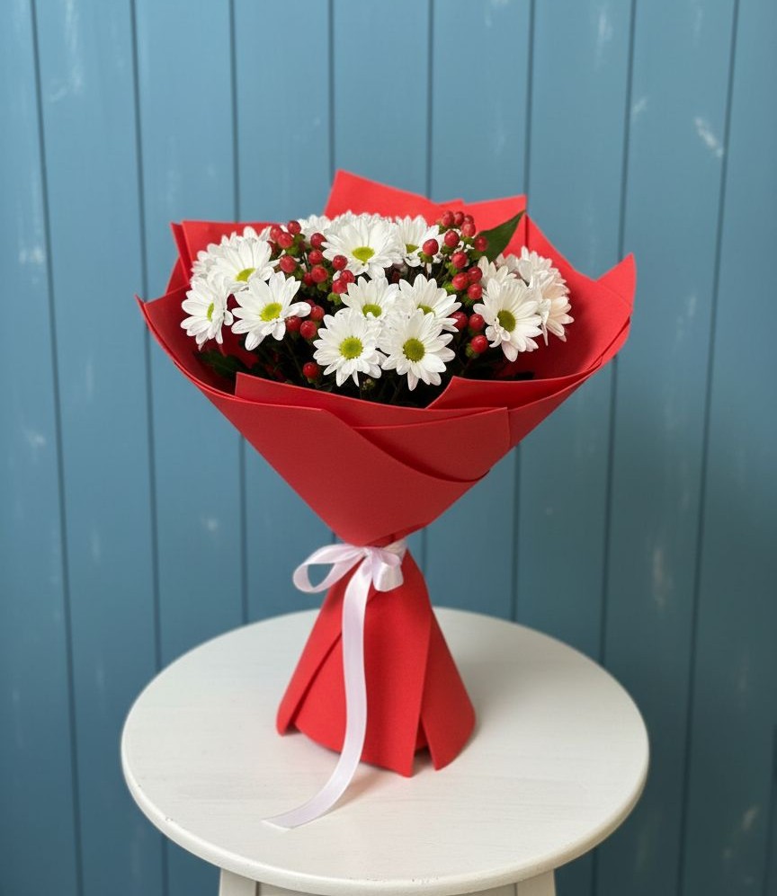 Букет цветов из: Хризантемы в Дичне