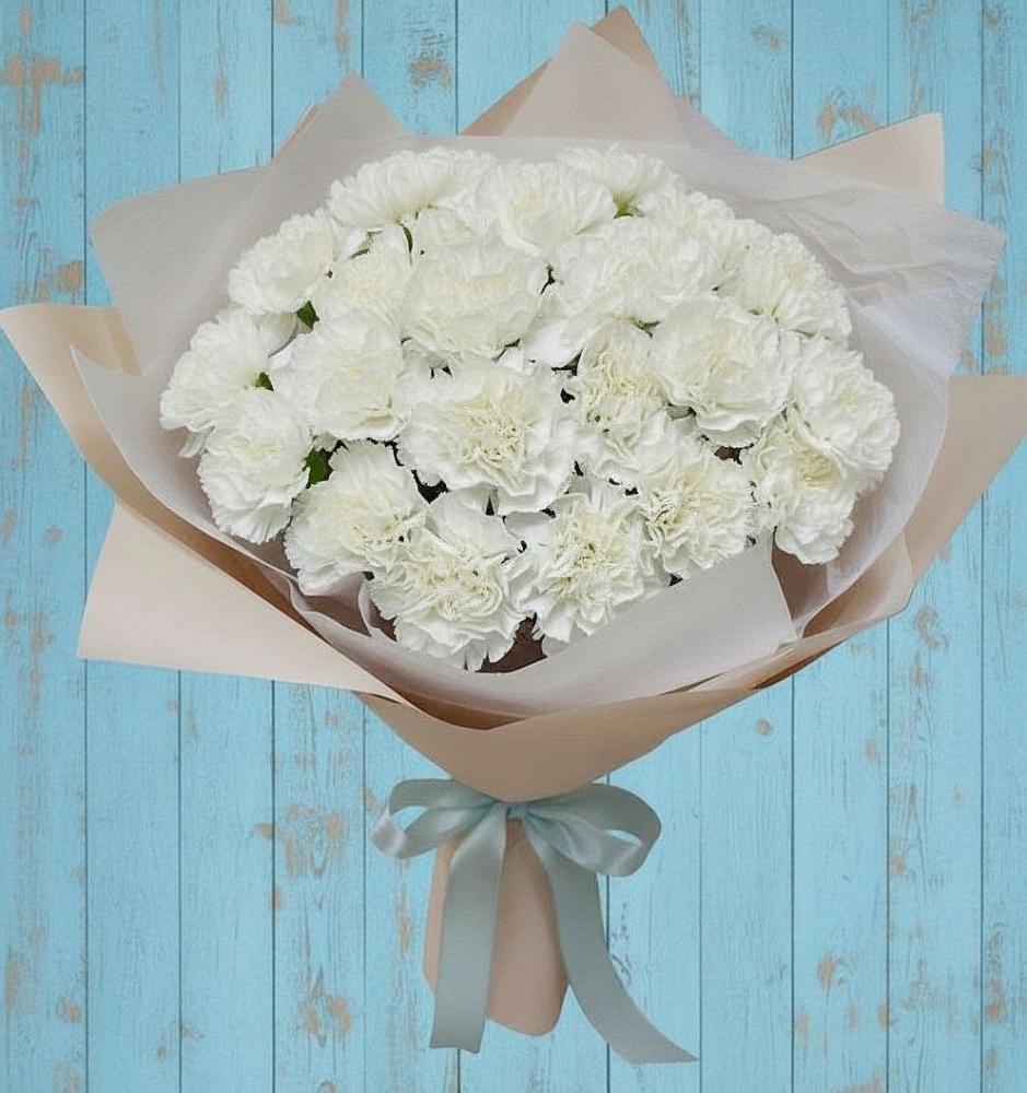 Букет цветов из: Гвоздики в Дичне