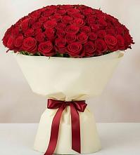 Букет 101 Красная роза Милано в Дичне