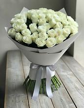 Букет 35 Белых роз #REPLACE_PRED# Дичне