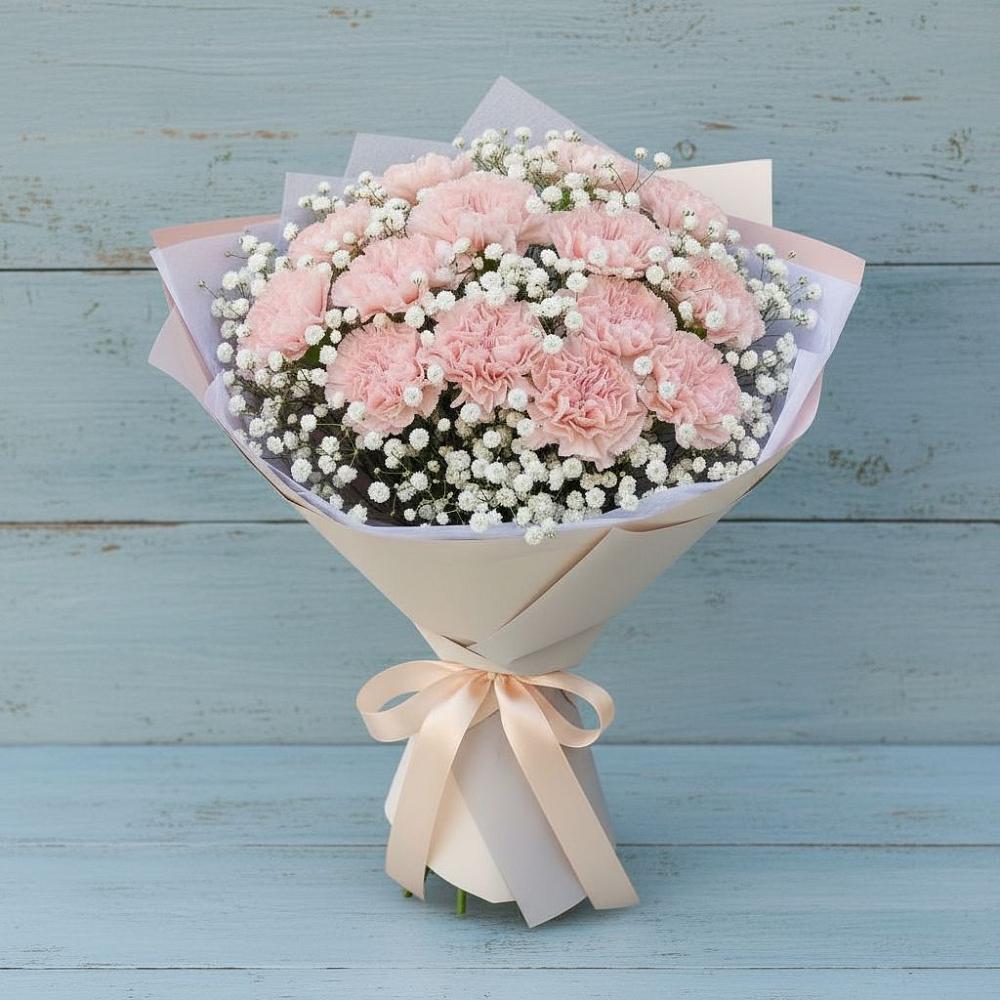 Букет цветов из: Гвоздики в Дичне