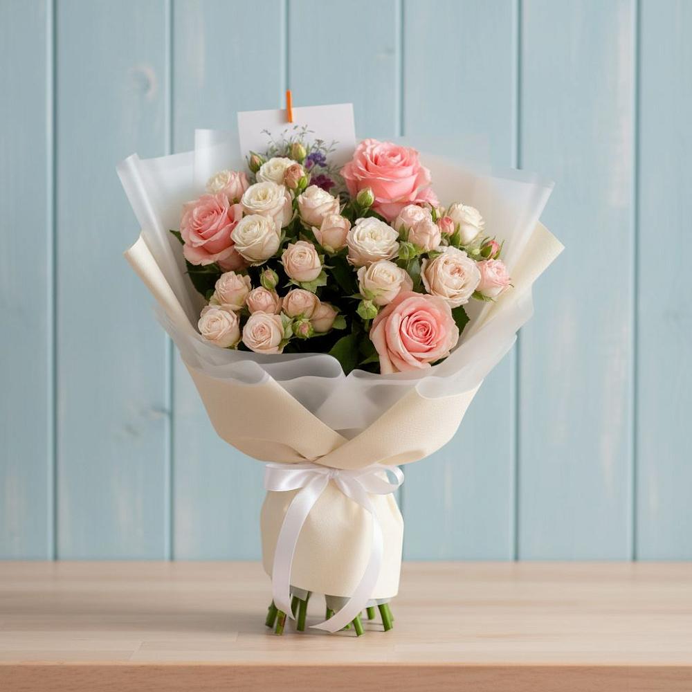 Букет цветов из: Розы в Дичне