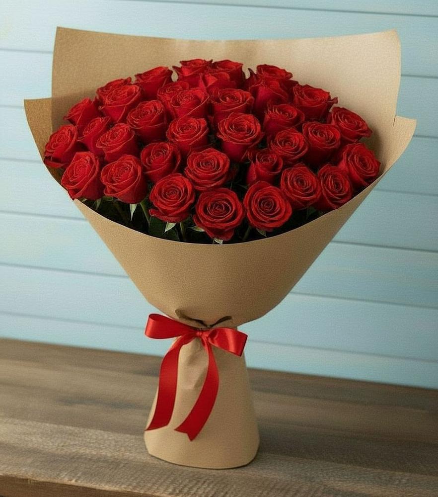 Букет Красные розы Милано в Дичне