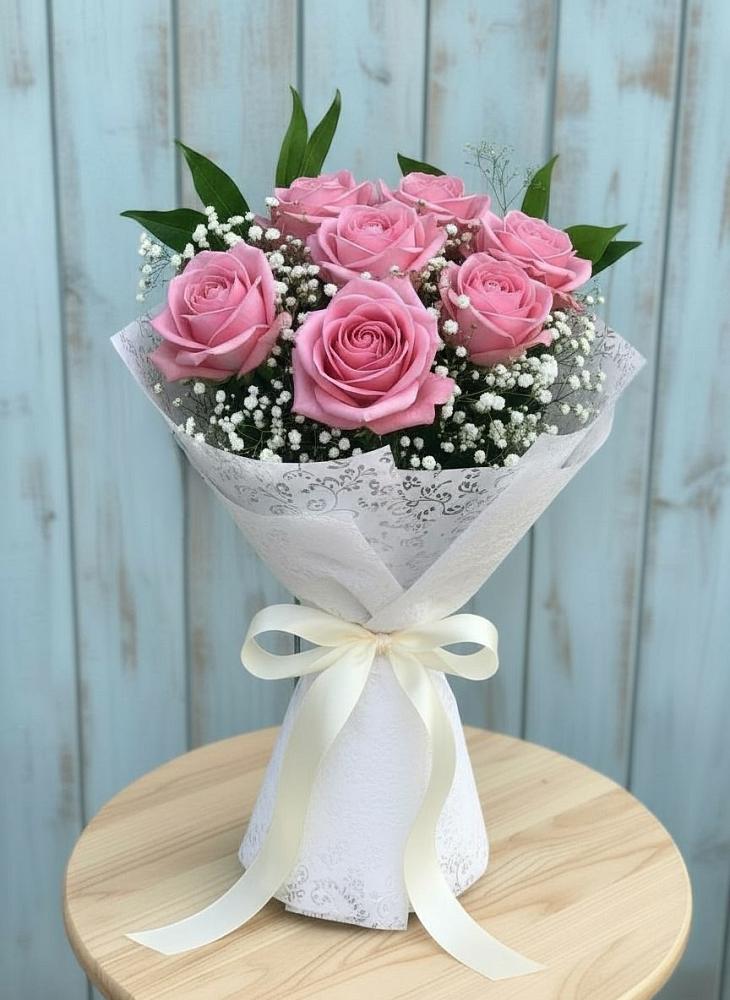 Букет цветов из: Розы в Дичне