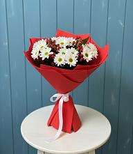 Букет цветов из:  Хризантемы #REPLACE_PRED# Дичне