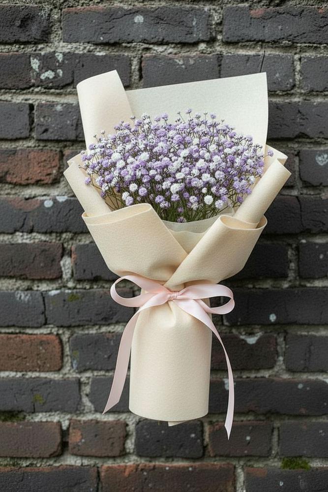 Букет цветов из: Гипсофила в Дичне