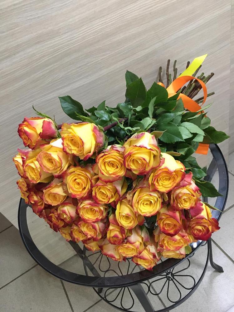 Букет Желтые розы в Дичне