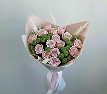 Букет цветов из:  Розы и Хризантемы в Дичне