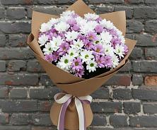 Букет цветов из:  Хризантемы #REPLACE_PRED# Дичне