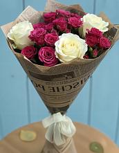 Букет цветов из:  Розы #REPLACE_PRED# Дичне
