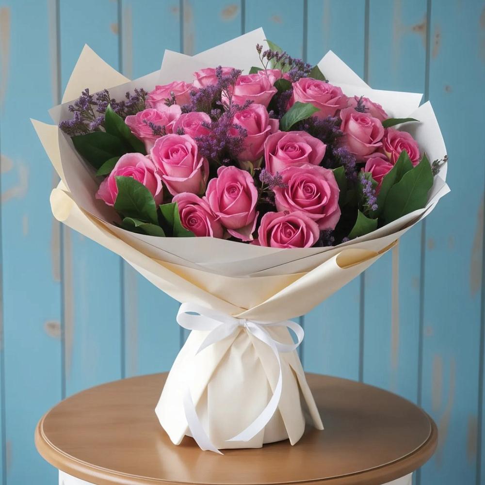 Букет цветов из: Розы в Дичне