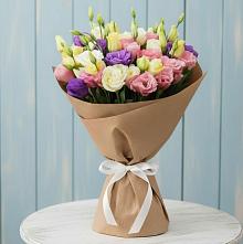 Букет цветов из:  Лизиантусы в Дичне