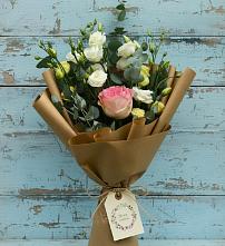 Букет цветов из:  Розы и Лизиантусы #REPLACE_PRED# Дичне
